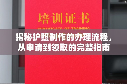友好揭秘护照制作的办理流程，从申请到领取的完整指南