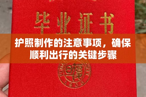 友好护照制作的注意事项，确保顺利出行的关键步骤