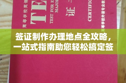 友好签证制作办理地点全攻略，一站式指南助您轻松搞定签证