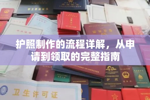 友好护照制作的流程详解，从申请到领取的完整指南