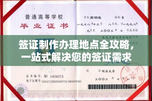 友好签证制作办理地点全攻略，一站式解决您的签证需求